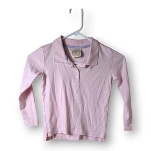 TBBC The Beaufort Bonnet Company Pink Pima Cotton Collar Polo